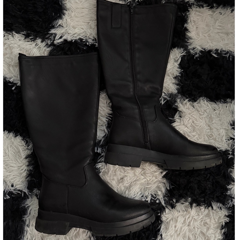 Soul Naturalizer wide knee high black boots